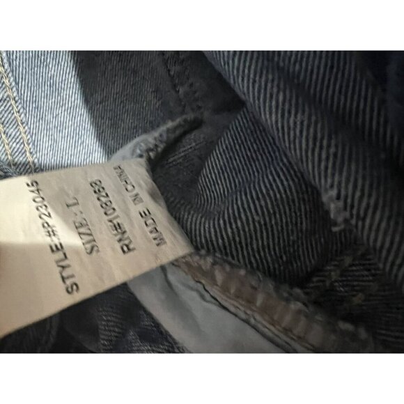 Gracia Women Distressed Denim Shorts Blue Size Large - Picture 12 of 12